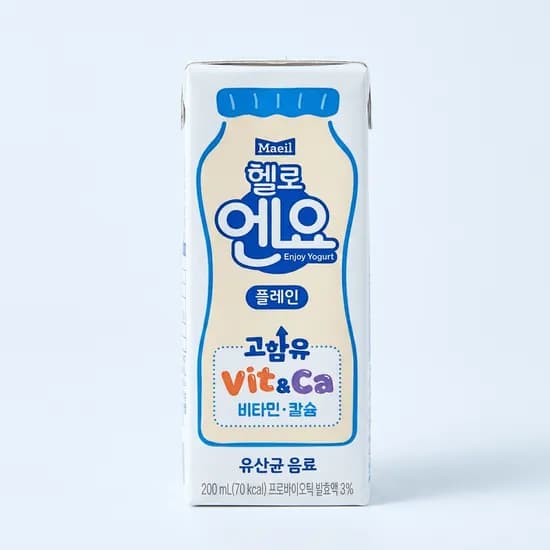 헬로엔요 플레인 200ml 24개입