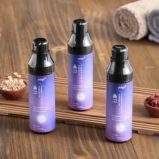 율고 자연을 담은 시간 순한 새치 염색샴푸 흑갈색 200ml 1개