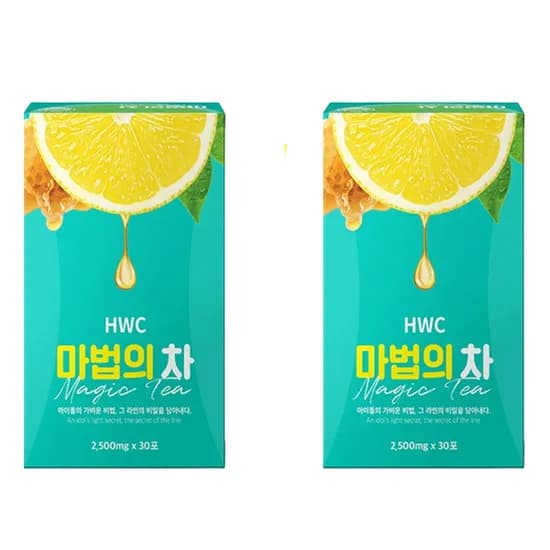 유유헬스케어 HWC 마법의 차 2.5g 30포 2개 35,500원