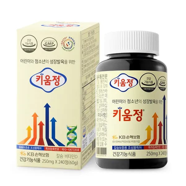 닥터피플 키움정 250mg 240정 1병