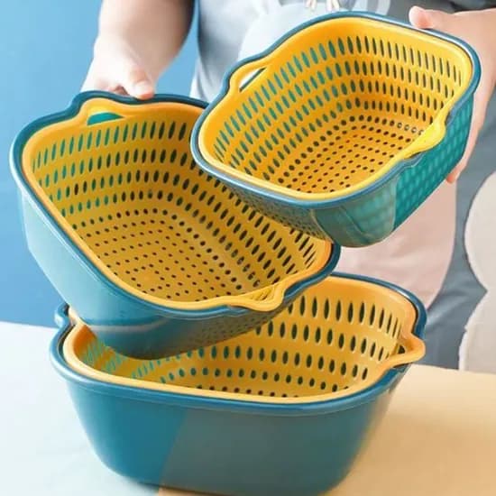 야채 과일 물빠짐 바구니, 1개