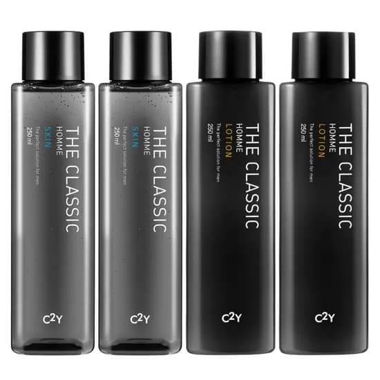 C2Y 더 클래식 옴므 로션, 250ml, 2개 + 스킨, 250ml, 2개
