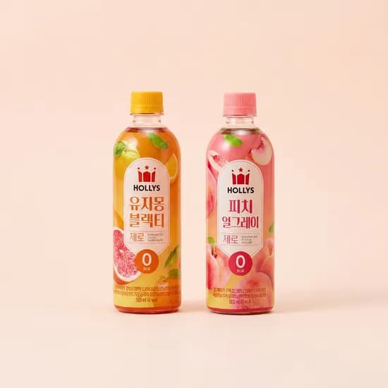 할리스 피치 얼그레이 제로 500ml 6개 외 1종 4세트