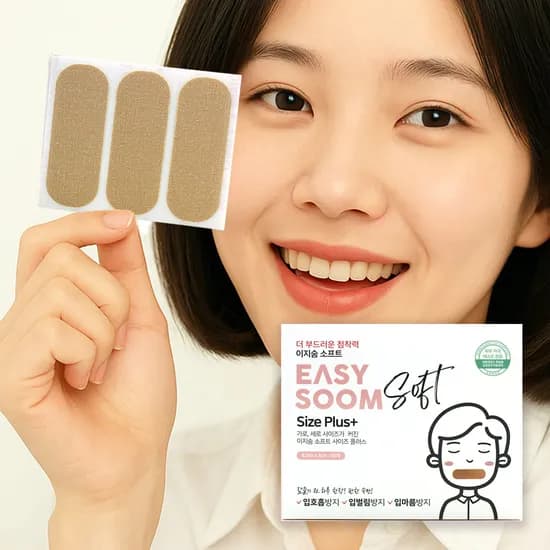이지숨 사이즈플러스 소프트 입막음 테이프 60매 1개