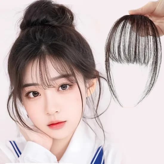 앞머리 가발 사이드뱅 라이트브라운 1개