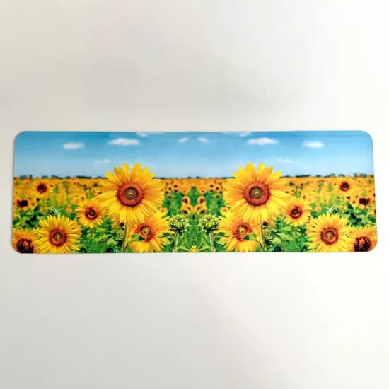 룰루홈 복을 부르는 규조토 발매트 복바라기 해바라기 120x40cm 1개