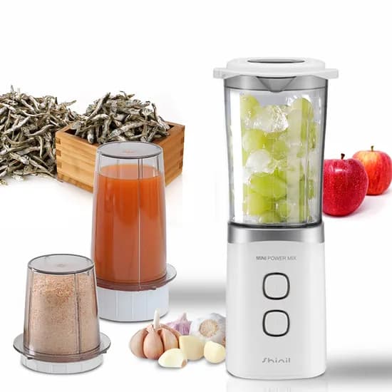 신일전자 신일 다용도 믹서기 다지기 분쇄기 다기능 믹서기 SMX-200MKS, 700ml, 350ml, 200ml, 1개