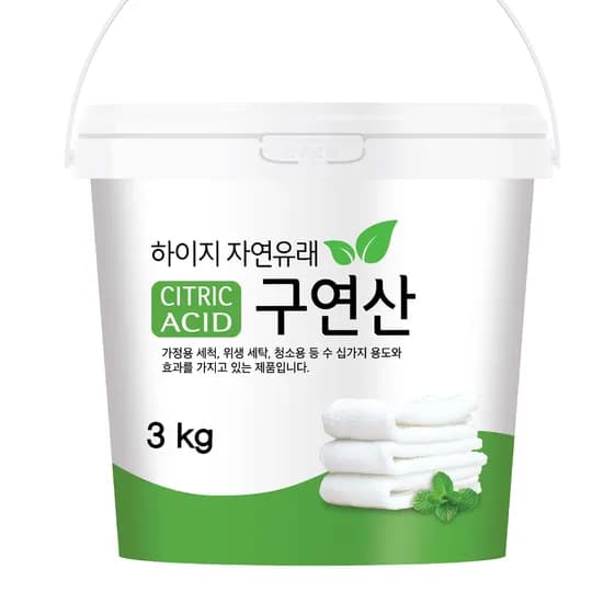 하이지 구연산 용기 3kg 1개