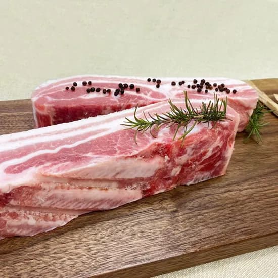 수입 통삼겹살, 냉동, 500g, 2개
