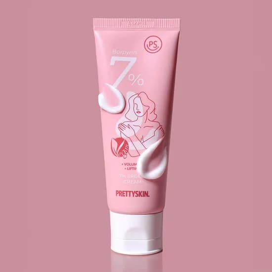 프리티스킨 보르피린 가슴크림, 탄력 마사지크림, 50ml, 1개