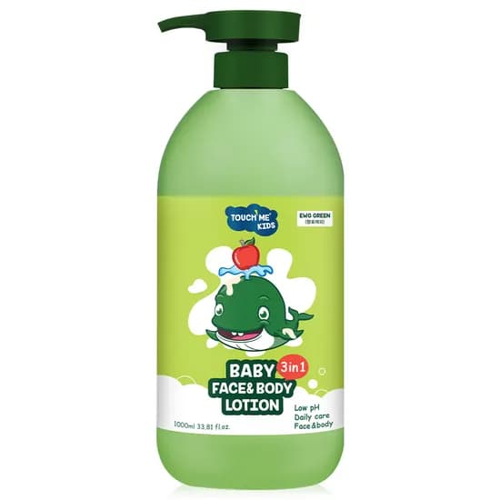 터치미 키즈 베이비 페이스&바디 로션, 1000ml, 1개