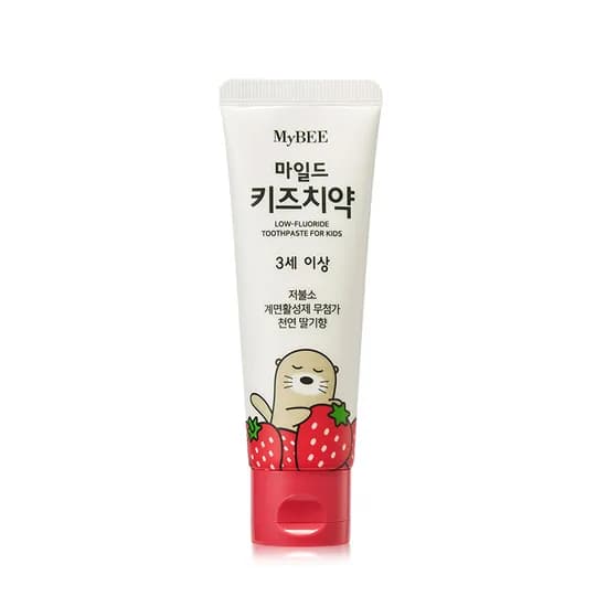 마이비 마일드 키즈치약 딸기향 100g 3개