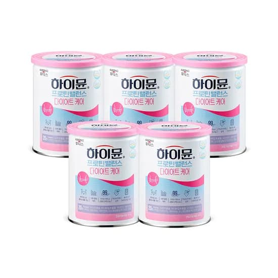 일동후디스 하이뮨 프로틴 밸런스 다이어트케어 캔 304g 5개