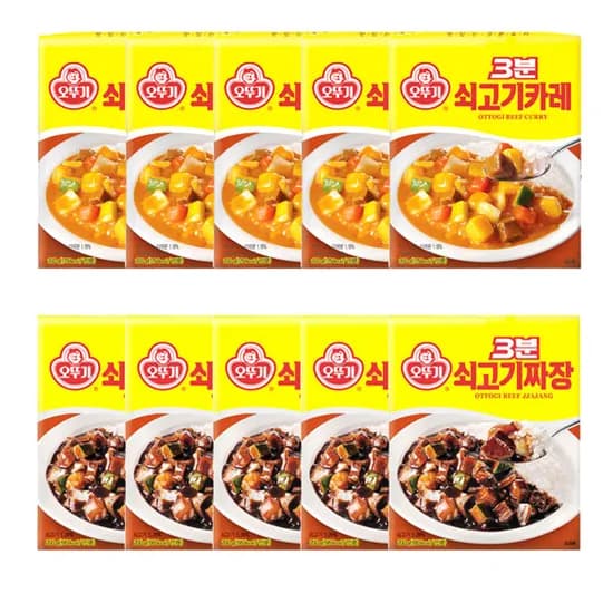 오뚜기 3분요리 쇠고기카레 5개 외 1종