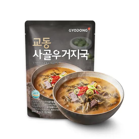 교동 사골우거지국, 500g, 3개