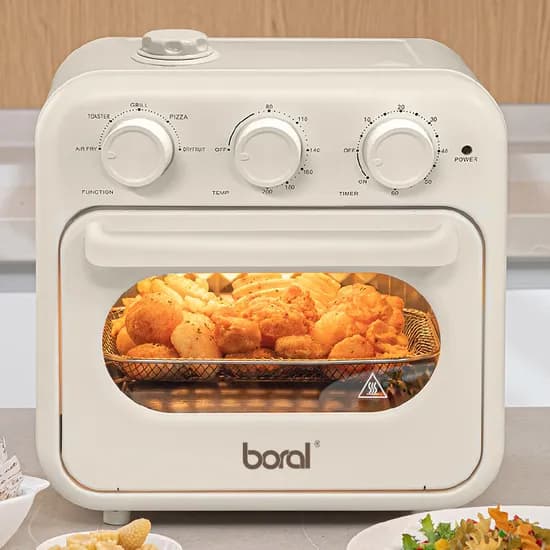 보랄 더 셰프 스팀 에어프라이어 오븐 BR-M1320AF, 아이보리톤