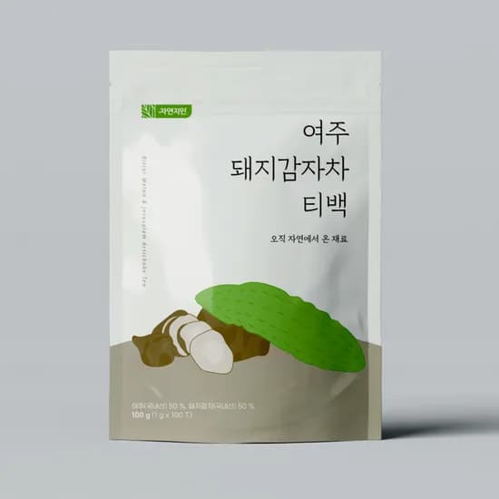 자연지인 여주돼지감자차 티백 1g 100개