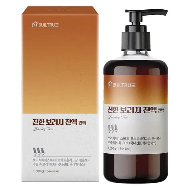 빌트루 진한 보리차 진액 원액 1kg