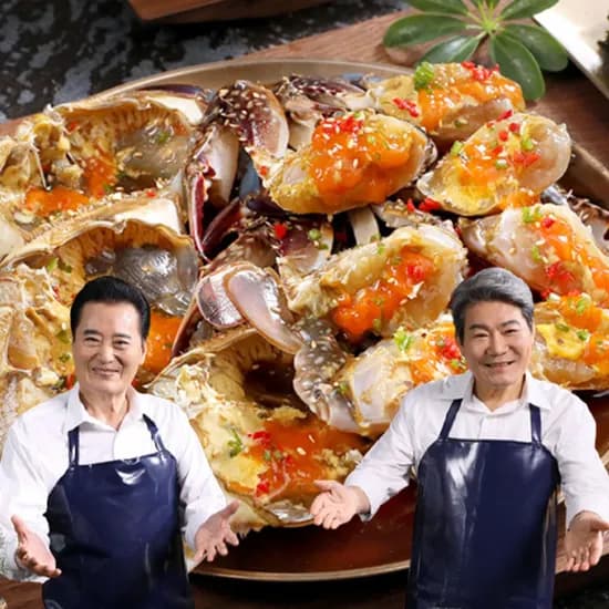 지극진성 연평도 알배기 간장게장 세트, 1kg, 4개