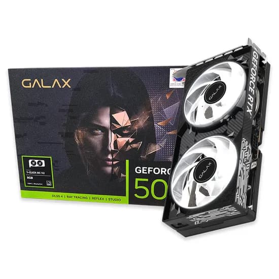 갤럭시코리아 GALAX 지포스 RTX5060 BLACK OC V2 D7 8GB 1개