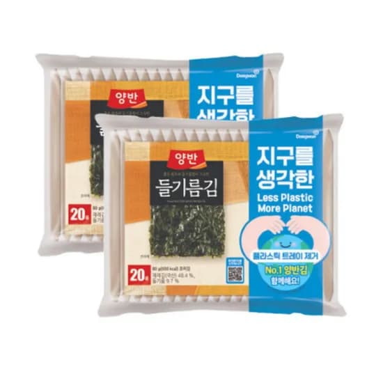 동원 양반 들기름김, 4g, 40봉