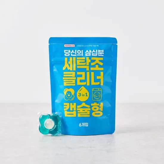 당심의 삼십분 캡슐 세탁조 클리너 84g 2팩