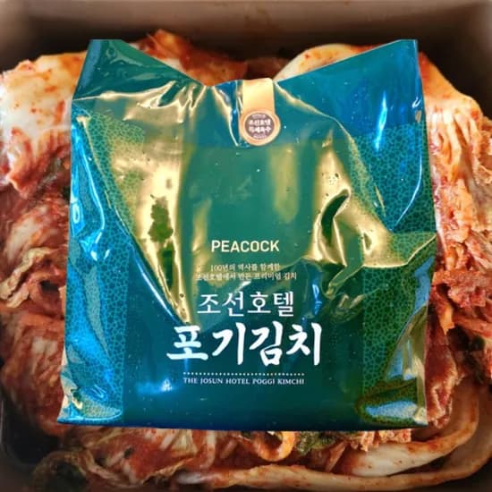 피코크 조선호텔 특제육수 포기김치 8kg 1개