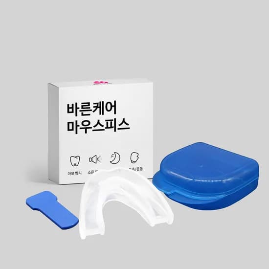 바른케어 수면용 마우스피스 성인용 1개