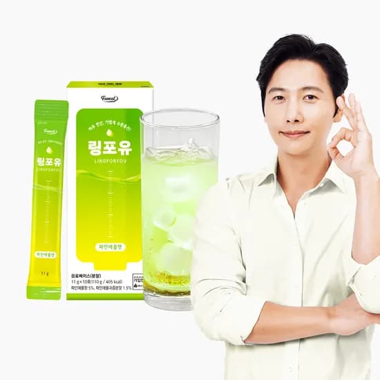 링포유 마시는 비타민 포도당 파인애플 11g 2박스