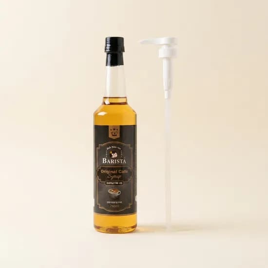 그리심 덕후네 바리스타 오리지널 카페 시럽 750ml 2병