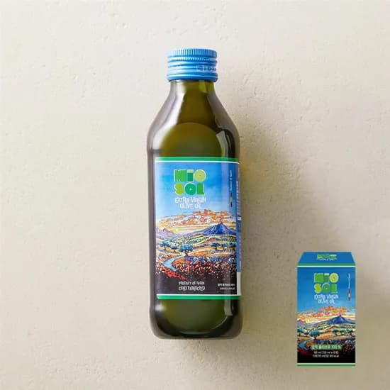 미오솔 엑스트라버진 올리브 오일, 500ml, 1병