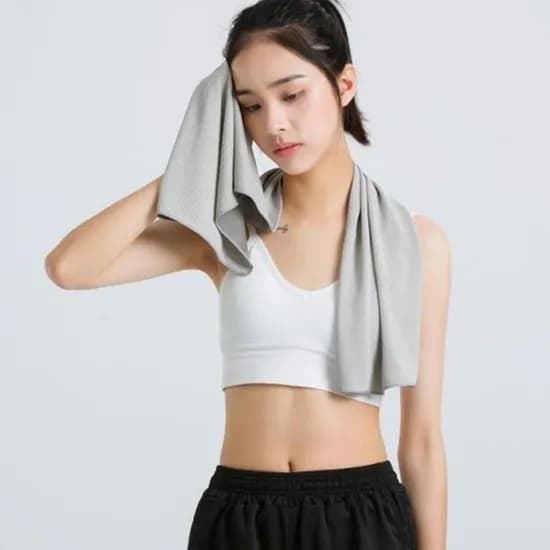 건식 스포츠 타월 그레이 1개