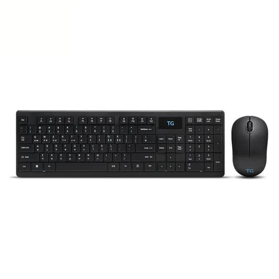 TG 무선 키보드 마우스 세트 TG-KM7100GS, 블랙, 일반형