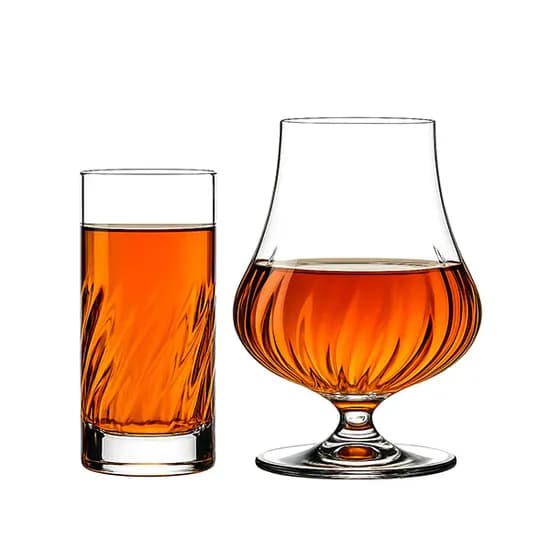 루이지보르미올리 믹솔로지 위스키 샷잔 세트, 70ml+230ml, 2개입, 1세트