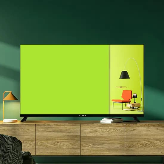 큐빅스 4K UHD TV CBXTV430UHD, 109cm, 43인치, 스탠드형, 고객직접설치