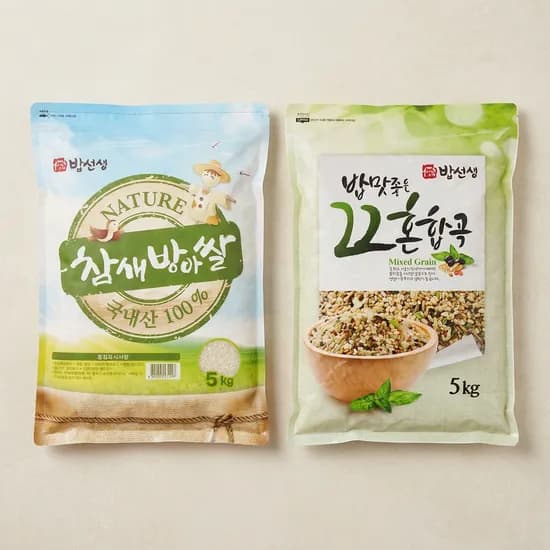 밥선생 백미 외 2종 1박스