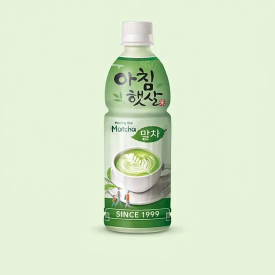 웅진 아침햇살 말차 500ml 20개