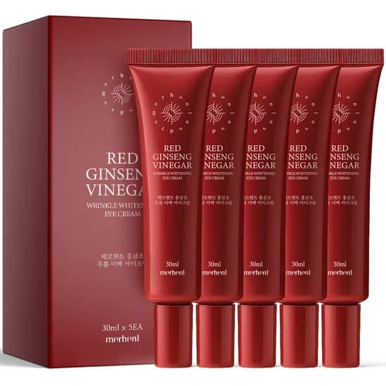 메르헨트 홍삼초 주름개선 미백 아이크림 30ml 5개
