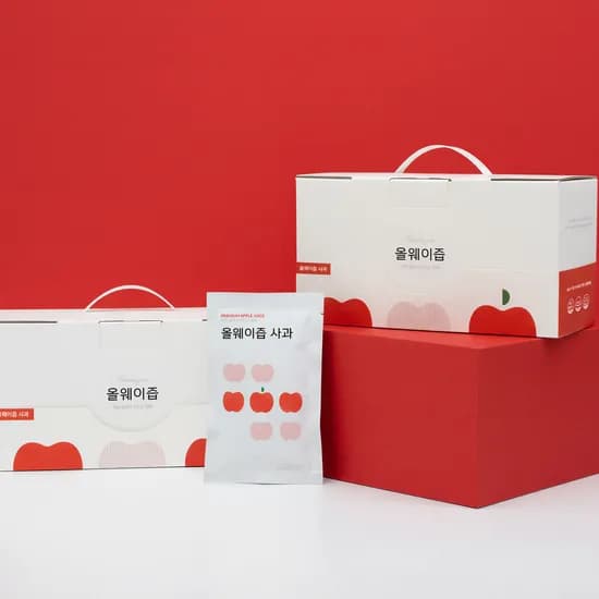 올웨이즙 사과 100ml 30팩