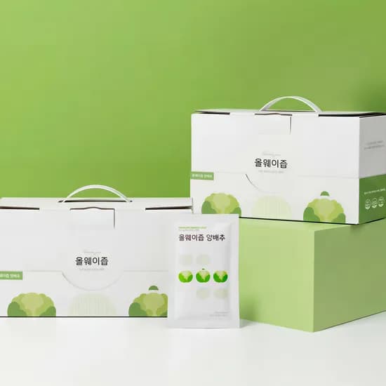 올웨이즙 양배추즙 100ml 30팩 29,500원