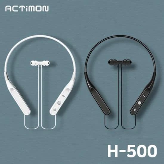 엑티몬 무선 헤드셋 H-500, 블랙, 1개
