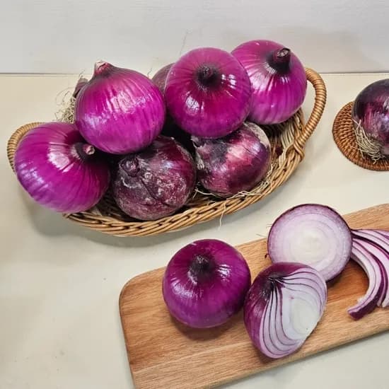 무안 자색양파 적양파 아삭하고 단단한 양파, 중대, 3kg, 1박스