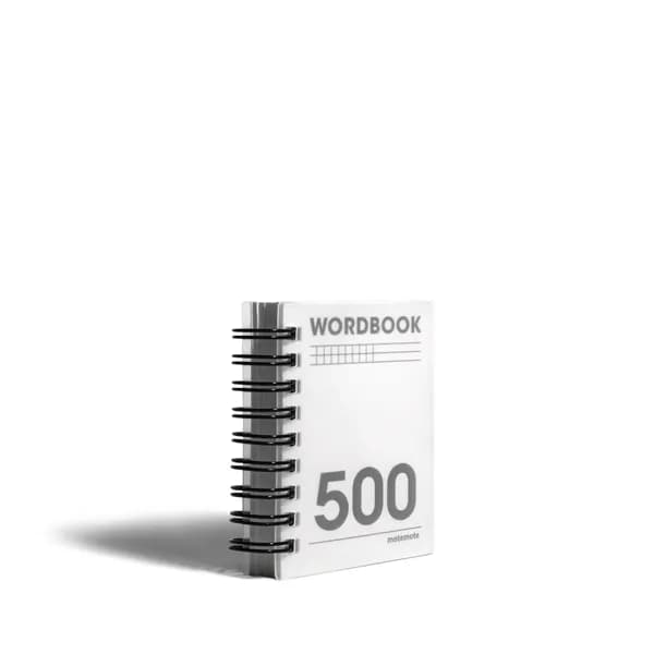 모트모트 워드북 단어장 500, 1개 5,600원