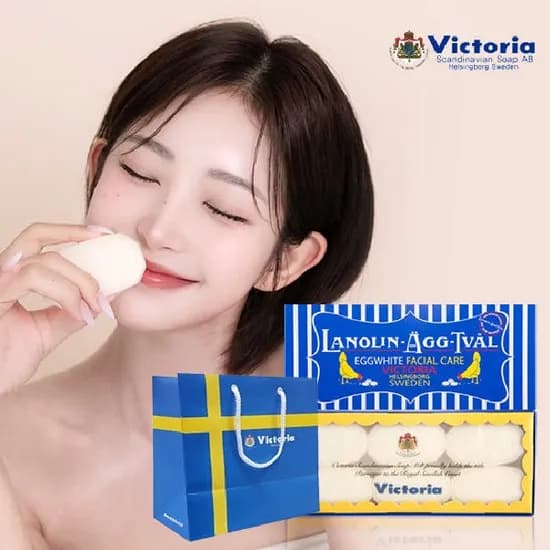 빅토리아코리아 뉴 스웨덴 에그팩 요거트 앤 에델바이스 50g 6개 300g 1박스