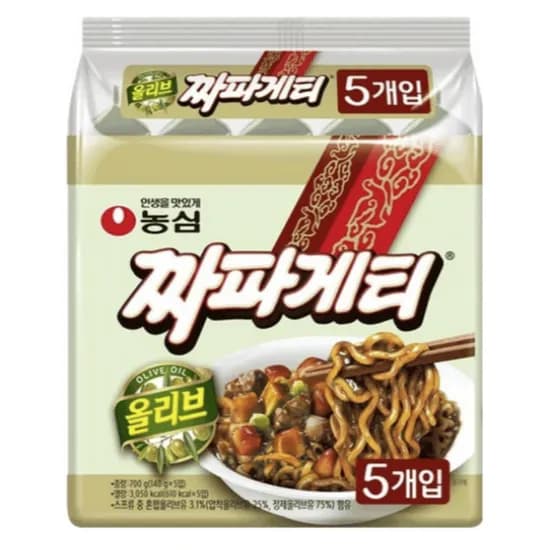농심 올리브짜파게티 140g 10개