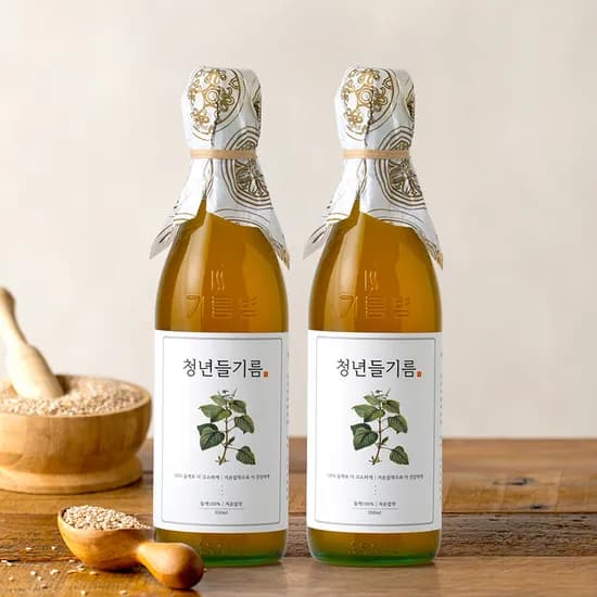 청년들기름, 350ml, 2개