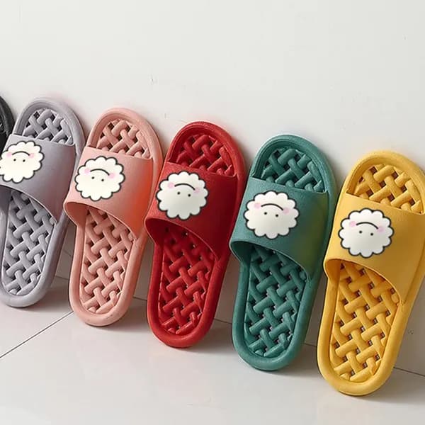 태다움 스마일 욕실화 레드(여) 1개 + 핑크(여) 1개 2개
