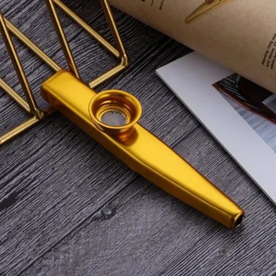 메탈 카주, 골드, 12.3cm, 2개