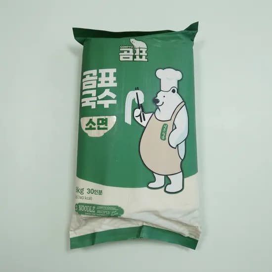 곰표 국수소면 3kg 2개 13,860원