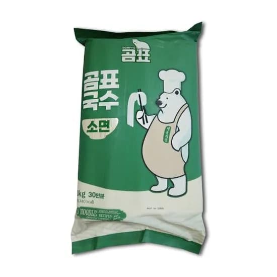 곰표 국수소면 3kg 4개